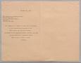 Letter: [Letter from D. W. Kempner to U. S. S. Bon Homme Richard Commanding O…