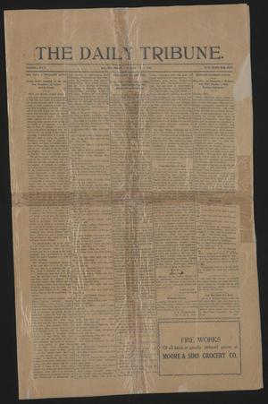 Primary view of object titled 'The Daily Tribune. (Bay City, Tex.), Vol. 6, No. 97, Ed. 1 Saturday, January 1, 1910'.
