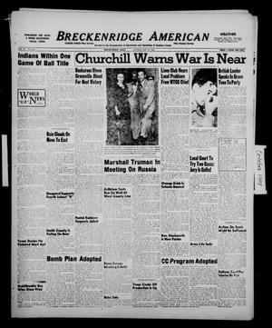 Primary view of object titled 'Breckenridge American (Breckenridge, Tex.), Vol. 28, No. 220, Ed. 1 Sunday, October 10, 1948'.