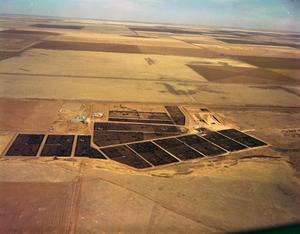 Primary view of object titled '[Aerial Photograph of Pitman-Easley Feed Yards]'.