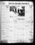 Primary view of Denton Record-Chronicle (Denton, Tex.), Vol. 26, No. 308, Ed. 1 Tuesday, August 9, 1927