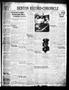 Newspaper: Denton Record-Chronicle (Denton, Tex.), Vol. 27, No. 16, Ed. 1 Thursd…