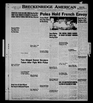 Primary view of object titled 'Breckenridge American (Breckenridge, Tex.), Vol. 29, No. 249, Ed. 1 Sunday, November 27, 1949'.