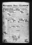 Newspaper: Navasota Daily Examiner (Navasota, Tex.), Vol. 28, No. 264, Ed. 1 Tue…