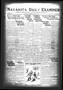 Primary view of Navasota Daily Examiner (Navasota, Tex.), Vol. 31, No. 291, Ed. 1 Friday, January 18, 1929