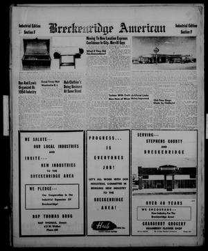Primary view of object titled 'Breckenridge American (Breckenridge, Tex.), Vol. 34, No. 153, Ed. 7 Sunday, July 25, 1954'.