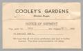 Postcard: [Postcard from Cooley's Gardens to D. W. Kempner, August 2, 1950]