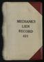 Book: Travis County Deed Records: Deed Record 421 - Mechanics Liens