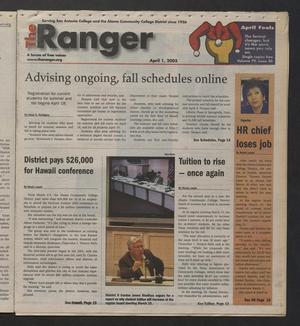 Primary view of object titled 'The Ranger (San Antonio, Tex.), Vol. 79, No. 20, Ed. 1 Friday, April 1, 2005'.