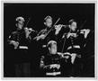 Photograph: [Marine Band Violinists Pose in Uniform]