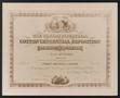 Text: [The Worlds Industrial and Cotton Centennial Exposition: Certificate …