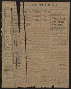 Primary view of object titled 'Galveston Tribune. (Galveston, Tex.), Vol. 29, No. 134, Ed. 1 Saturday, May 1, 1909'.