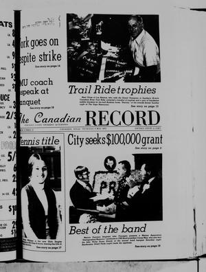 Primary view of object titled 'The Canadian Record (Canadian, Tex.), Vol. 86, No. 19, Ed. 1 Thursday, May 8, 1975'.