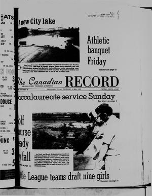Primary view of object titled 'The Canadian Record (Canadian, Tex.), Vol. 86, No. 20, Ed. 1 Thursday, May 15, 1975'.