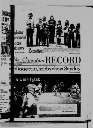 Primary view of object titled 'The Canadian Record (Canadian, Tex.), Vol. 86, No. 42, Ed. 1 Thursday, October 16, 1975'.