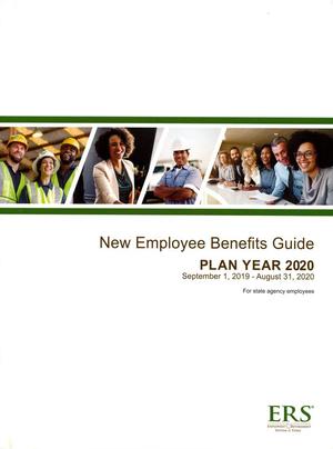 Primary view of object titled 'New Employee Benefits Guide: Plan Year 2020, State Agency Employees'.
