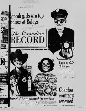 Primary view of object titled 'The Canadian Record (Canadian, Tex.), Vol. 88, No. 11, Ed. 1 Thursday, March 17, 1977'.