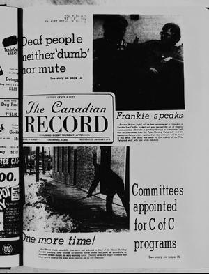 Primary view of object titled 'The Canadian Record (Canadian, Tex.), Vol. 90, No. 4, Ed. 1 Thursday, January 25, 1979'.