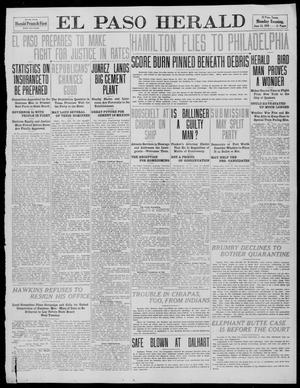 Primary view of object titled 'El Paso Herald (El Paso, Tex.), Ed. 1, Monday, June 13, 1910'.