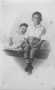 Primary view of [John M. Moore III (4 years) and Hilmer Moore (1 year) c. 1922.]