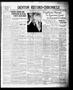 Newspaper: Denton Record-Chronicle (Denton, Tex.), Vol. 38, No. 123, Ed. 1 Thurs…