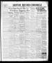 Newspaper: Denton Record-Chronicle (Denton, Tex.), Vol. 38, No. 195, Ed. 1 Thurs…