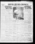 Newspaper: Denton Record-Chronicle (Denton, Tex.), Vol. 38, No. 247, Ed. 1 Tuesd…