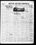 Primary view of Denton Record-Chronicle (Denton, Tex.), Vol. 38, No. 267, Ed. 1 Thursday, June 22, 1939