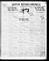 Newspaper: Denton Record-Chronicle (Denton, Tex.), Vol. 38, No. 274, Ed. 1 Frida…