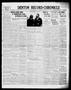 Newspaper: Denton Record-Chronicle (Denton, Tex.), Vol. 38, No. 306, Ed. 1 Monda…