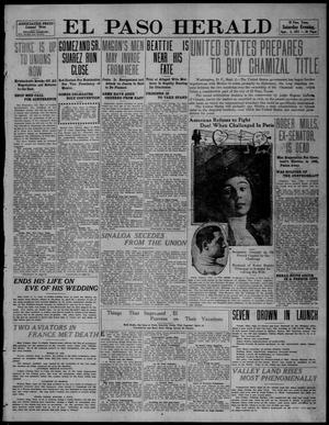 Primary view of object titled 'El Paso Herald (El Paso, Tex.), Ed. 1, Saturday, September 2, 1911'.