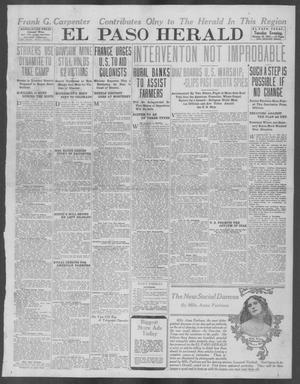 Primary view of object titled 'El Paso Herald (El Paso, Tex.), Ed. 1, Tuesday, October 28, 1913'.