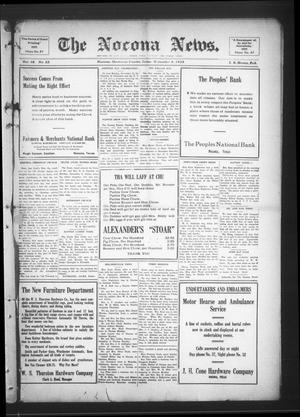 Primary view of The Nocona News. (Nocona, Tex.), Vol. 18, No. 22, Ed. 1 Friday, November 9, 1923