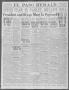 Primary view of El Paso Herald (El Paso, Tex.), Ed. 1, Wednesday, June 9, 1915