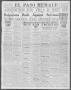 Primary view of El Paso Herald (El Paso, Tex.), Ed. 1, Wednesday, October 20, 1915