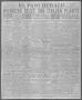 Thumbnail image of item number 1 in: 'El Paso Herald (El Paso, Tex.), Ed. 1, Saturday, September 11, 1920'.