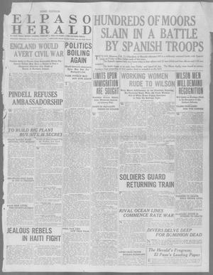 Primary view of object titled 'El Paso Herald (El Paso, Tex.), Ed. 1, Monday, February 2, 1914'.