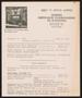 Thumbnail image of item number 1 in: 'United Orthodox Synagogues of Houston Newsletter, [Week Starting] October 17, 1969'.
