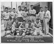 Photograph: [Fowler Post American Legion Baseball Team]