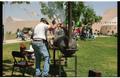 Photograph: [Man working a grill at PACfest]