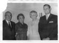 Primary view of Mr. and Mrs. Chaney, Mrs. Posey, and Otis Hill