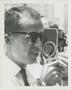 Photograph: Photograph of a man with a camera at a 1964 Dallas civil rights prote…