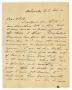 Letter: [Handwritten letter from O. Henry to Franklin Pierce Adams]