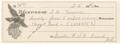 Text: [Receipt for $74.00 donationfrom T. N. Carswell - February 5, 1946]