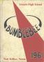 Yearbook: The Bumblebee, Yearbook of Lincoln High School, 1961