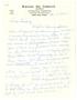 Letter: [Letter from Nora Whiting to T. N. Carswell - November 17, 1966]