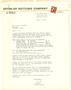 Letter: [Letter from Virgil Musick to T. N. Carswell - June 4, 1964]