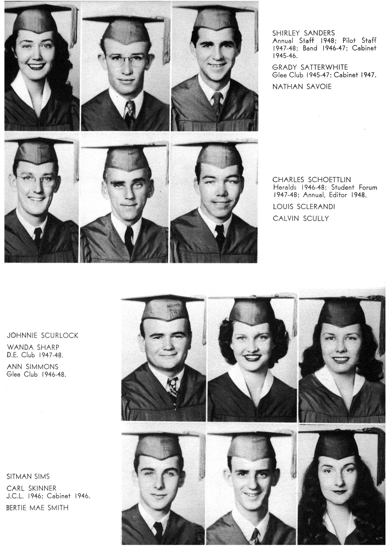The Yellow Jacket, Yearbook of Thomas Jefferson High School, 1948
                                                
                                                    47
                                                