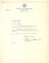 Primary view of [Letter from Governor Allan Shivers to T. N. Carswell - December 8, 1953]