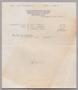 Text: [Invoice for Antique Mirror, Antique Compote bowl and Bristol bowl]